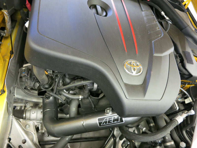 FR SPORT AEM Induction AEM 20-21 Toyota Supra L4-2.0L F/I Turbo Intercooler Charge Pipe Kit...
