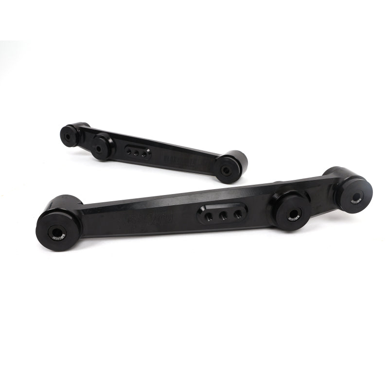 BLOX Racing 90-01 Integra, 89-95 Civic, CRX, Del Sol V2 Billet Rear LCA Poly Bushings - Black BXSS-21203-BK-V2