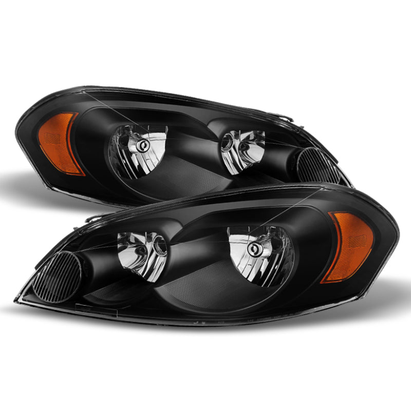 FR SPORT SPYDER Xtune Chevy Impala 06-13 Monte Carlo 06-07 Crystal Headlights Black...