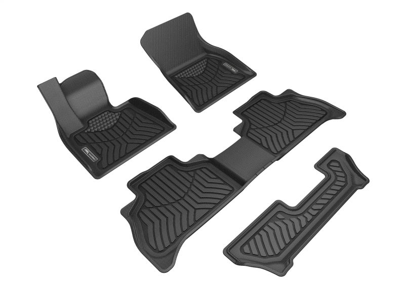 3D MAXpider 19-24 BMW X5 (G05) 7-Passenger Maxtrac Black R1 R2 R3 A5BM10701809