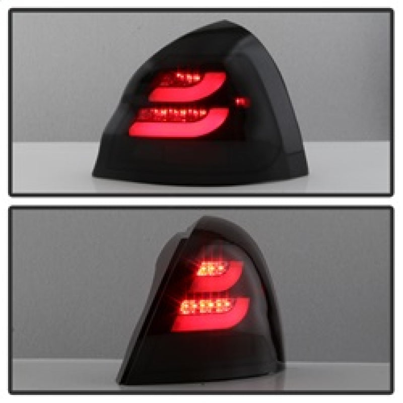 FR SPORT Spyder 04-08 Pontiac Grand Prix Light Bar LED Tail Light - Black Smoke...