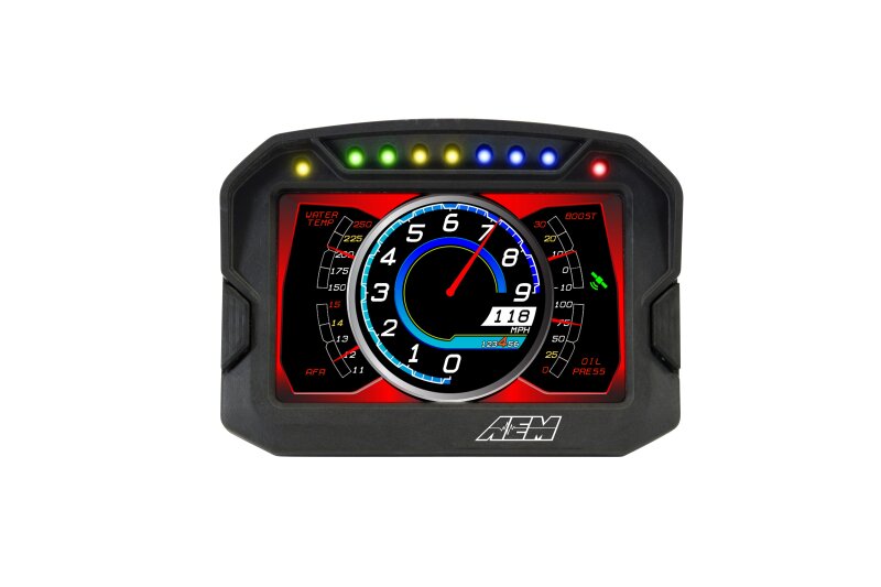 AEM CD-5G Carbon Digital Dash Display w/ Interal 10Hz GPS & Antenna