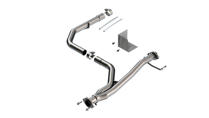 FR SPORT Borla 2021-2022 Toyota Tacoma 3.5L V6 T-304 Stainless Steel Y-Pipe - Brushed 60699