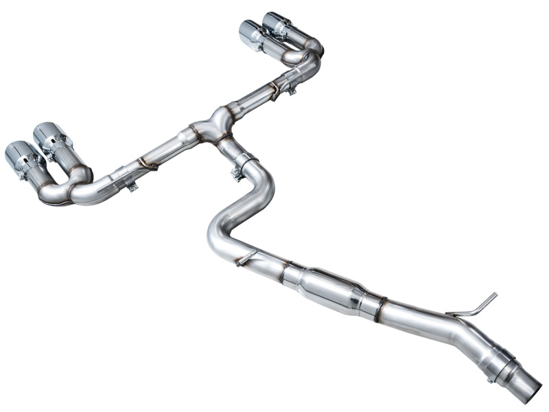 AWE Tuning AWE 22-24 Audi 8Y S3 Track Edition Exhaust  - Chrome Silver Tips 3020-42897
