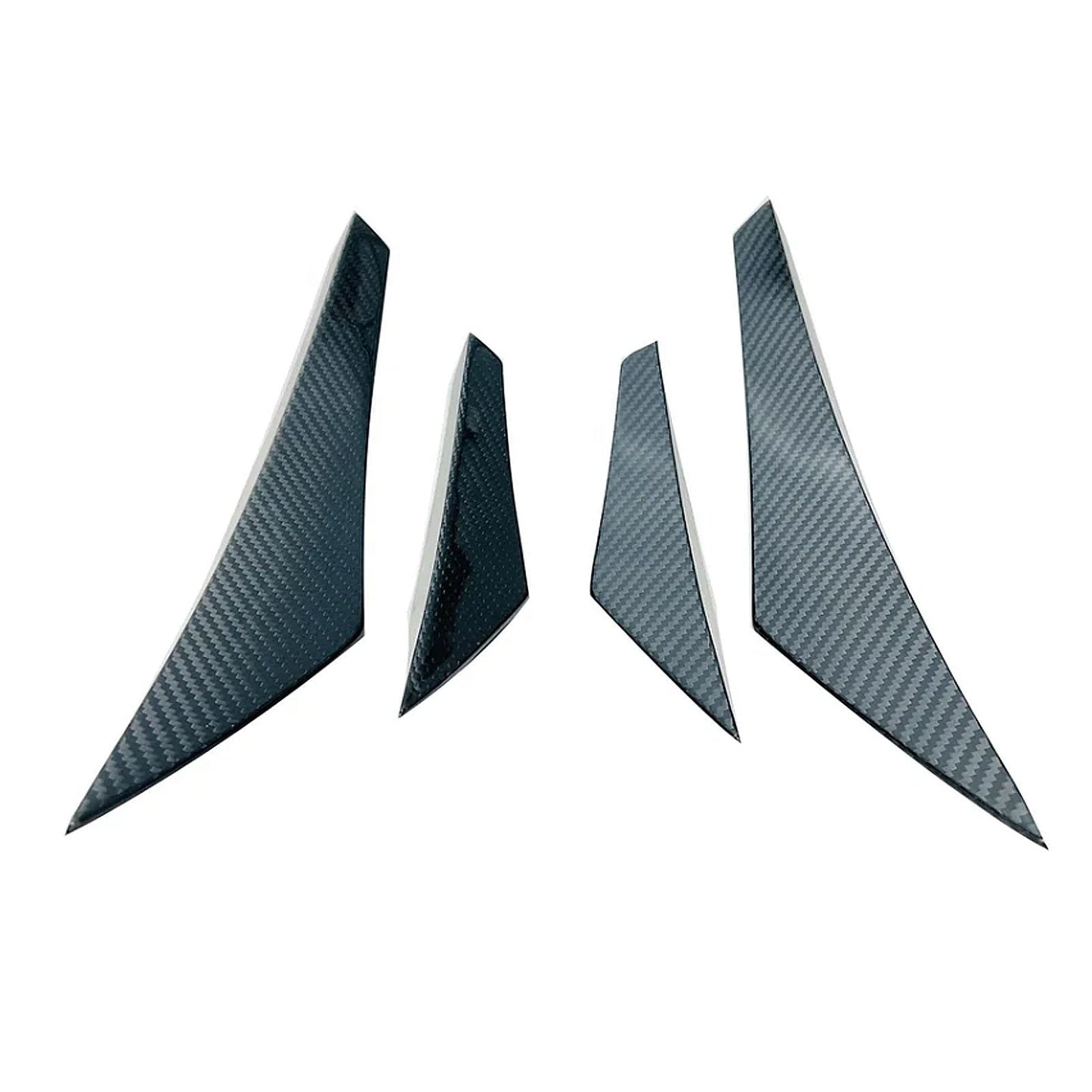 PRO Style Dry Carbon Fiber Front Bumper Splitters for McLaren GT