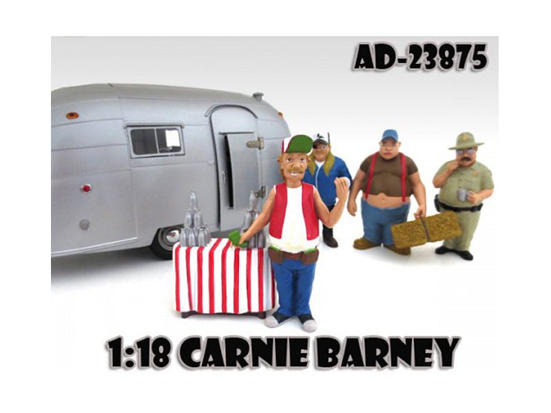 Rapid Vehicles Carnie Barney "Trailer Park" Figure For 1:18 Diecast Model Cars by American...