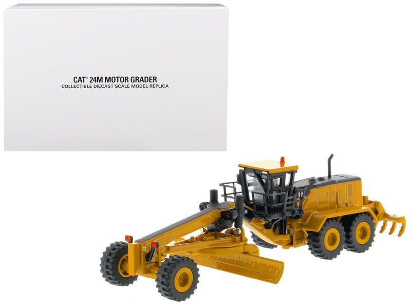 Rapid Vehicles CAT Caterpillar 24M Motor Grader "Elite Series" 1/125 Diecast Model by Diecast...