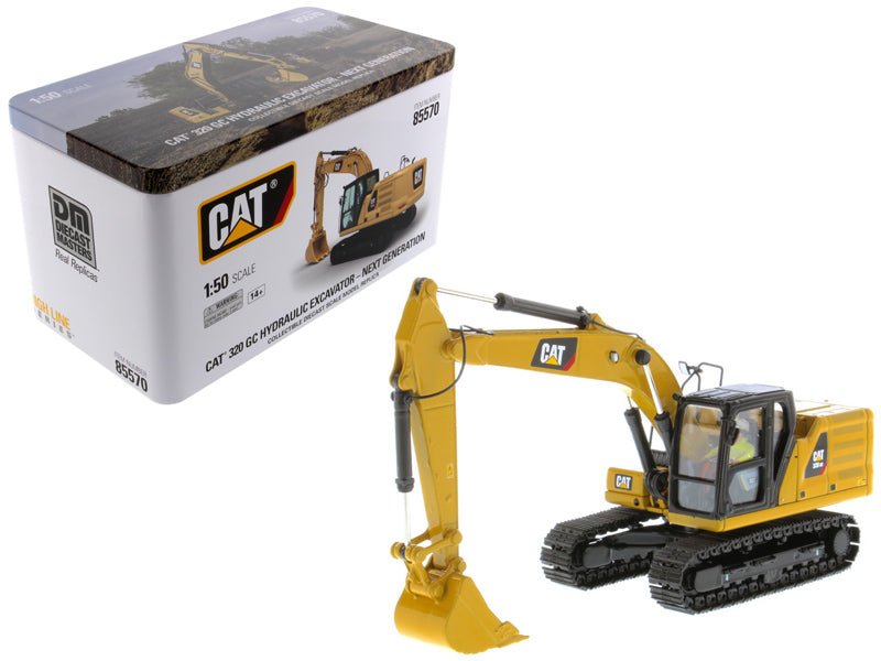 Rapid Vehicles CAT Caterpillar 320 GC Hydraulic Excavator with Operator Next Generation Design...