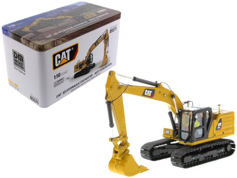 Rapid Vehicles CAT Caterpillar 323 Hydraulic Excavator with Operator Next Generation Design "High...