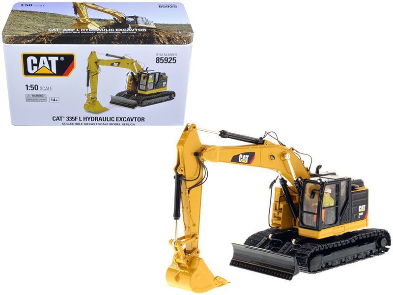 Rapid Vehicles CAT Caterpillar 335F LCR with Operator "High Line Series" 1/50 Diecast Model by...