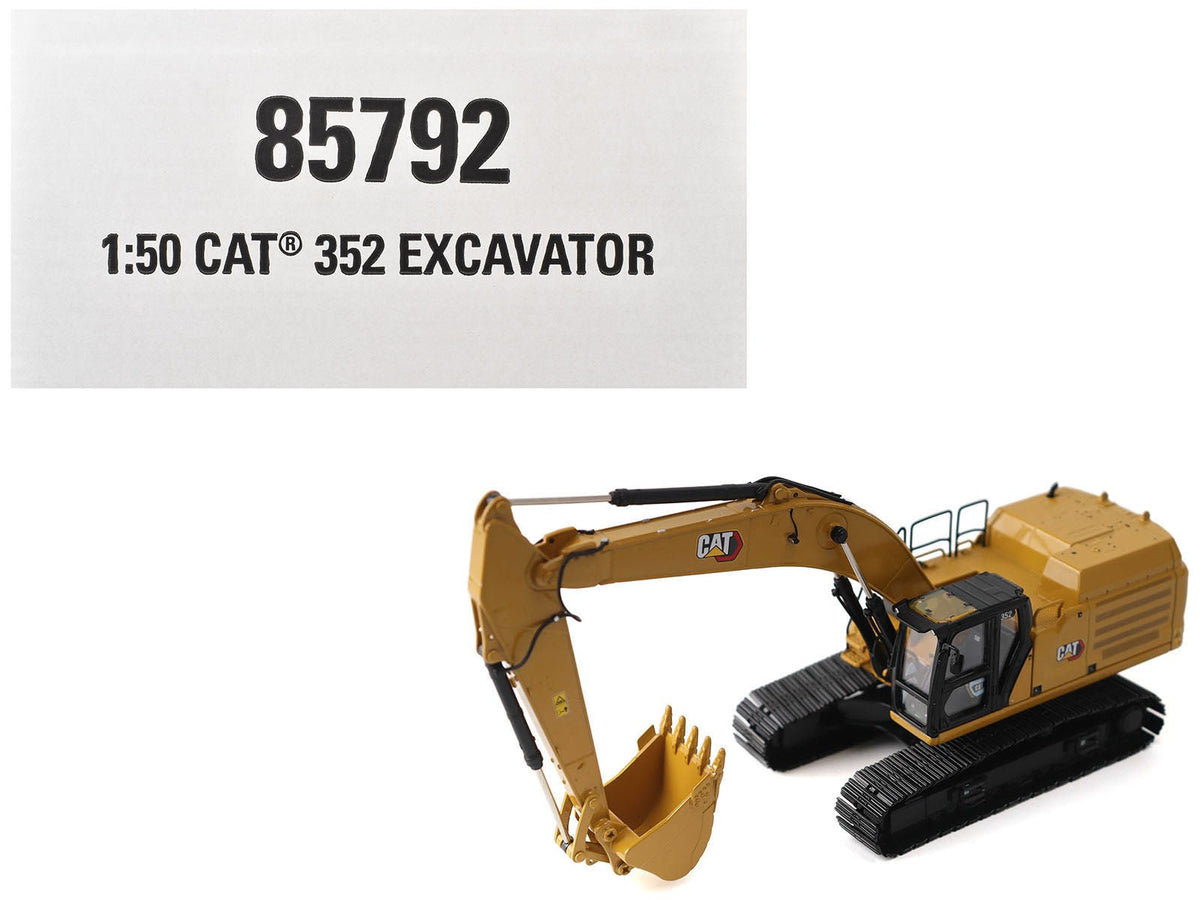 Rapid Vehicles CAT Caterpillar 352 Next Generation Excavator Yellow "High Line" Series 1/50...