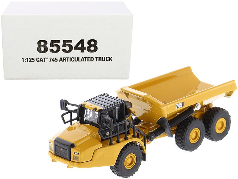Rapid Vehicles CAT Caterpillar 745 Articulated Dump Truck "High Line" Series 1/125 Diecast Model...
