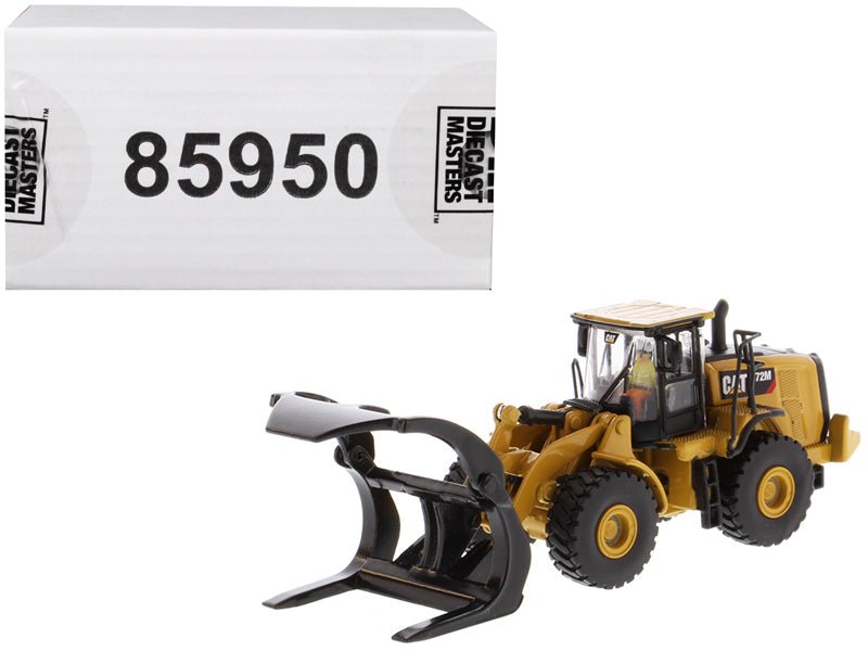 Rapid Vehicles CAT Caterpillar 972M Wheel Loader with Log Fork and Operator "High Line" Series...