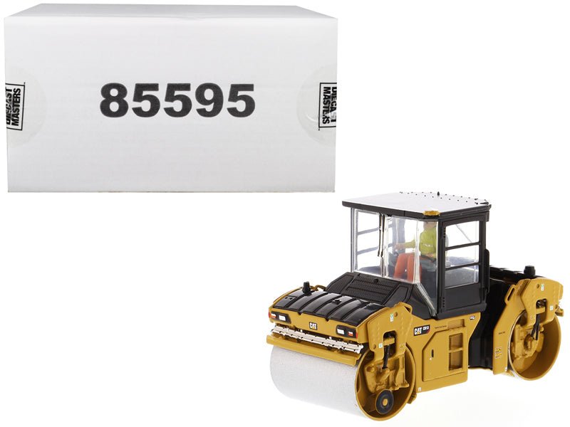 Rapid Vehicles CAT Caterpillar CB-13 Tandem Vibratory Roller with Cab and Operator "High Line...