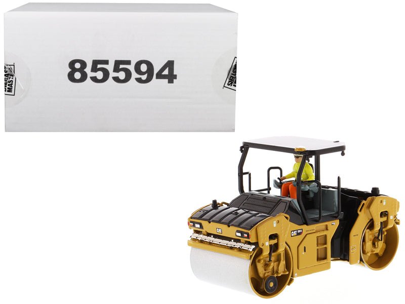 Rapid Vehicles CAT Caterpillar CB-13 Tandem Vibratory Roller with ROPS (Roll Over Protective...