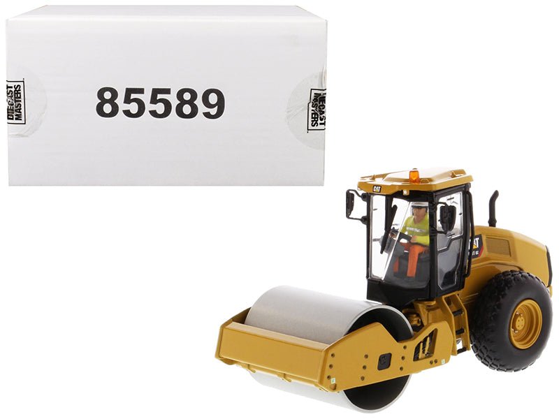 Rapid Vehicles CAT Caterpillar CS11 GC Vibratory Soil Compactor with Operator "High Line Series"...