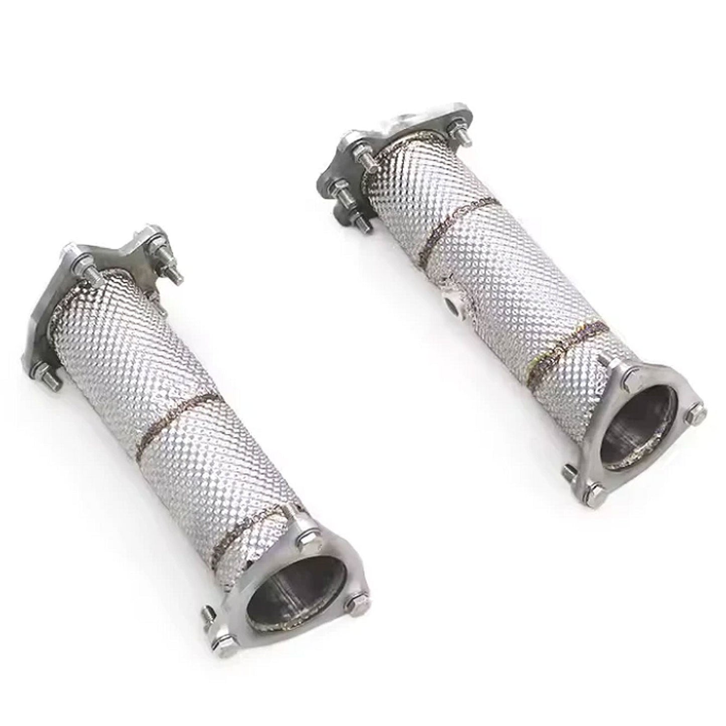 High Flow Catless Downpipes for Chevrolet Corvette C8 6.2L