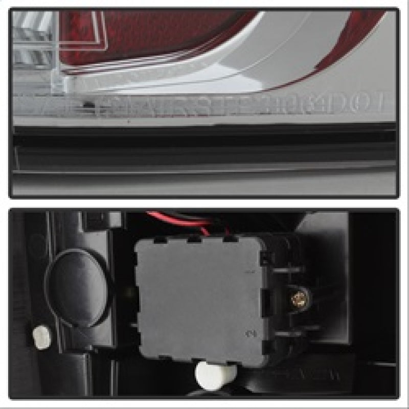 FR SPORT Spyder Chevy Suburban/GMC Yukon/Yukon Denali 07-14 LED Tail Lights Red Clear...
