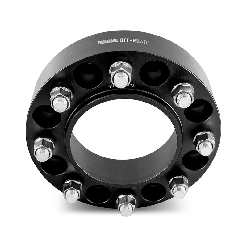 Borne Off-Road Wheel Spacers 8X165.1 121.3 50 M14 Blk BNWS-006-500BK
