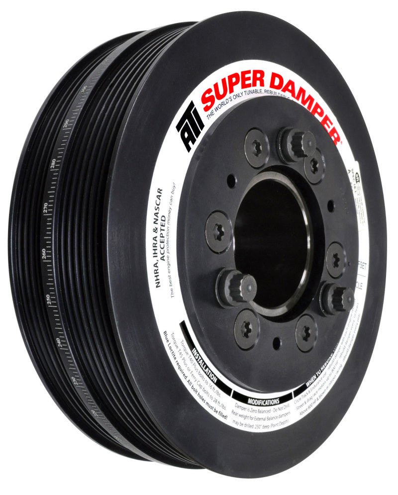 FR SPORT ATI Damper - 7.48in - Alum - 6/4 Grv - 2016+ Chevy Camaro LT1/LT4 Wet Sump - (Excl SC...