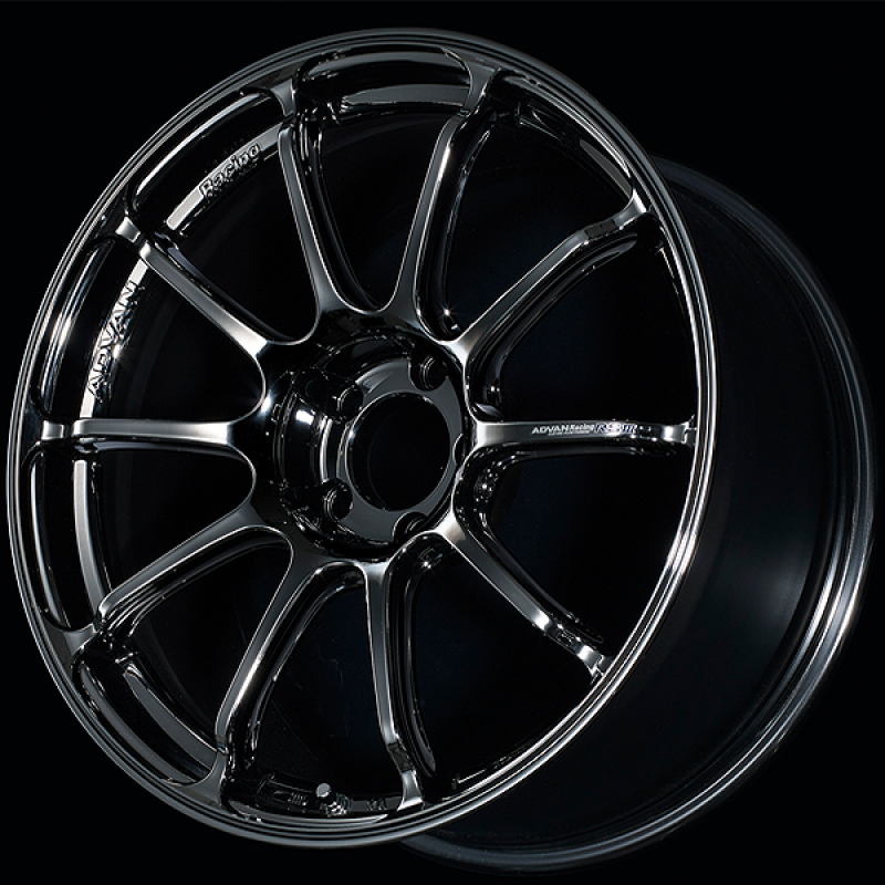 Advan RSIII 19x8.5 / +22 Offset / 5x112 / 66.5mm Bore / Black Chrome YA39H22MSBK