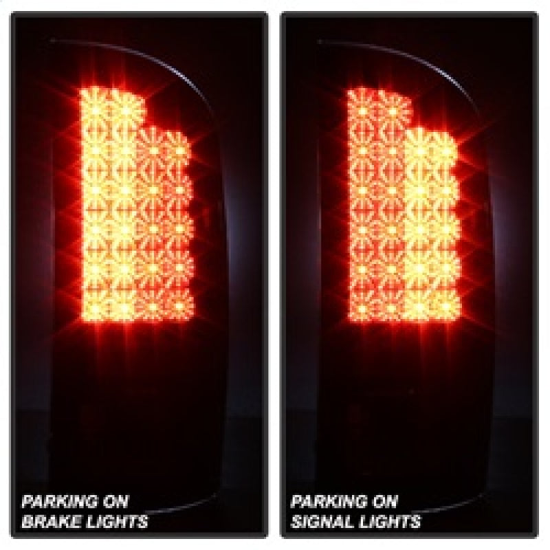 Spyder Dodge Ram 02-06 1500/Ram 2500/3500 03-06 LED Tail Light Black ALT-YD-DRAM02-LED-BK 5002556