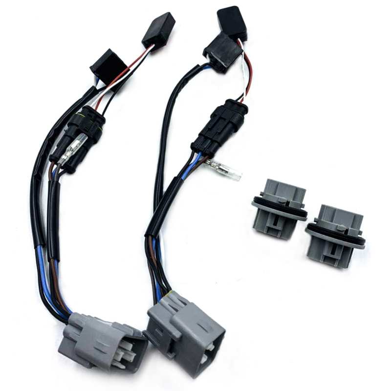 FR SPORT AlphaRex 14-20 Toyota Tundra TRD Wiring Adapter Stock LED Headlight to AlphaRex...