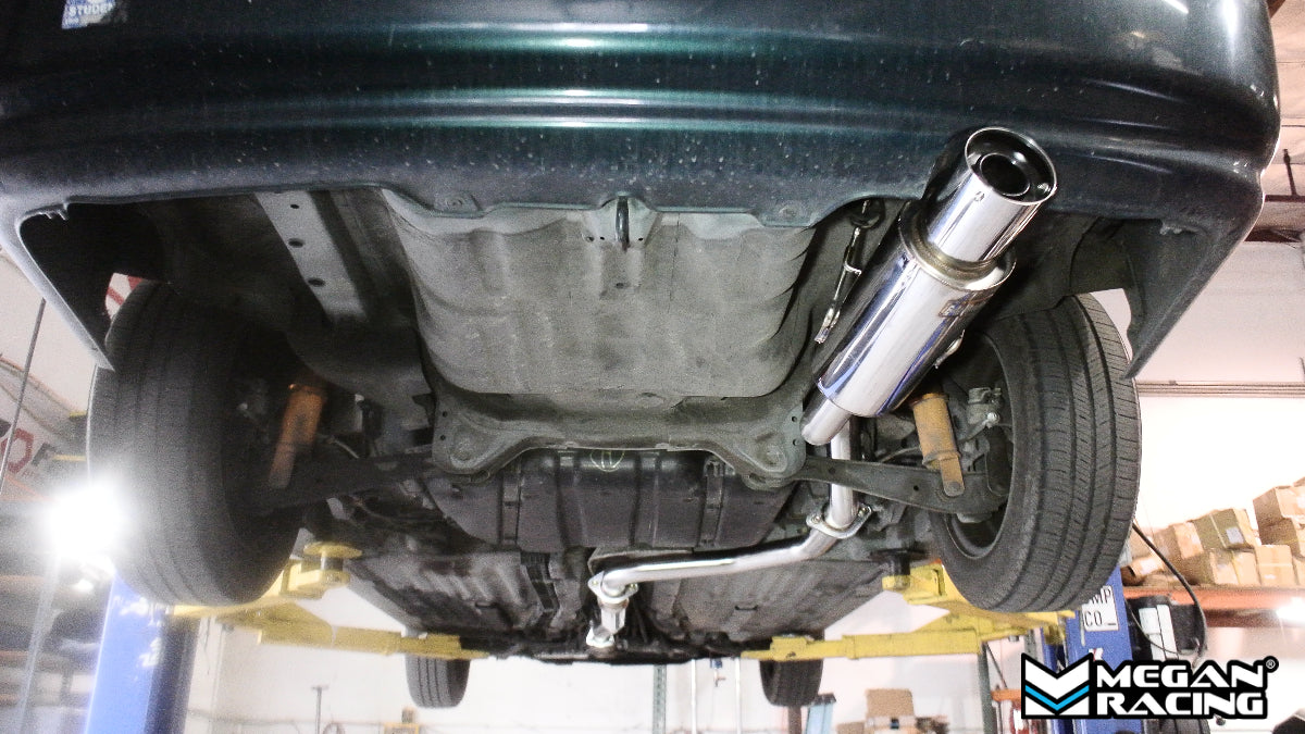 Megan Racing Exhaust System for 1992-2000 Honda Civic 2Dr/4Dr T-304 Stainless Steel - LWT-CBS-HC92EX-DS
