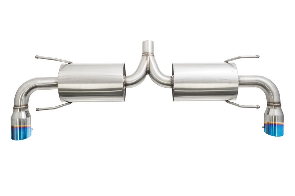 FR SPORT Megan Racing Exhaust System CBS for 2003-2008 Mazda RX-8 T-304 Stainless Steel Burnt Tip...