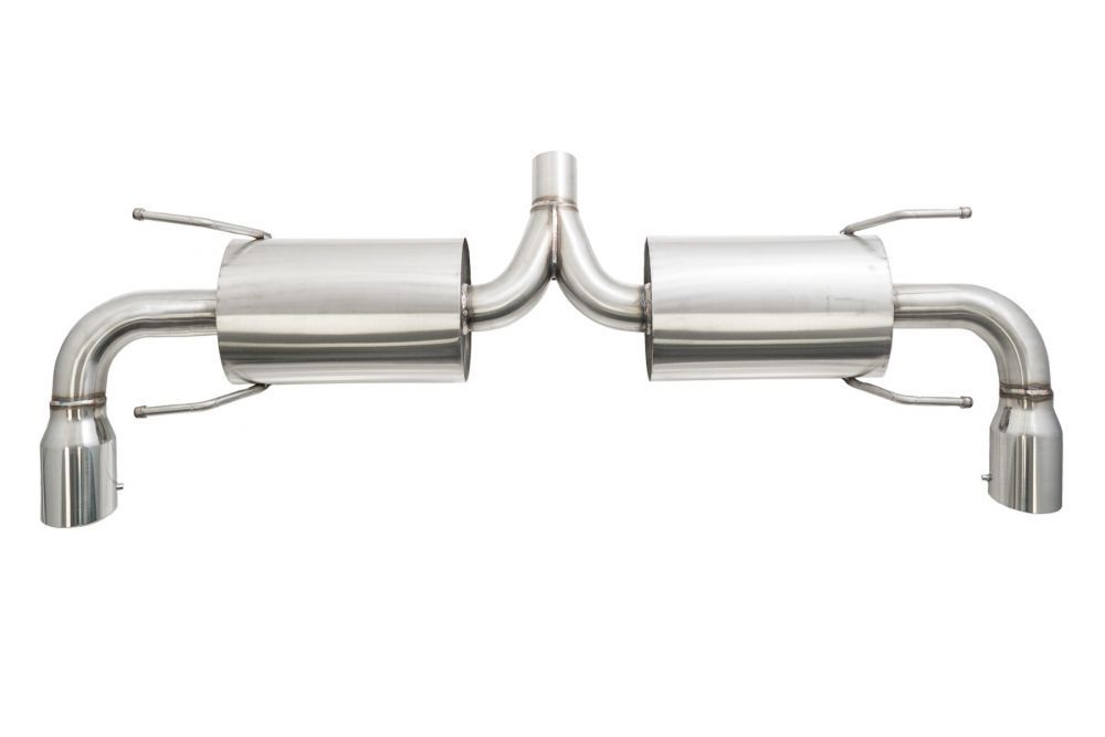 FR SPORT Megan Racing Exhaust System CBS for 2003-2008 Mazda RX-8 T-304 Stainless Steel Burnt Tip