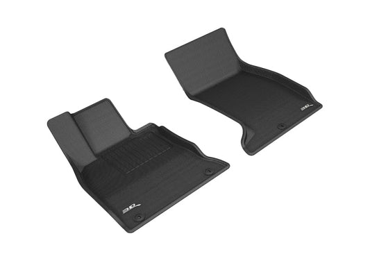 FR SPORT 3D MAXpider 2018-2020 Kia Stinger Rwd Kagu 1st Row Floormat - Black L1KA04611509 - View 2