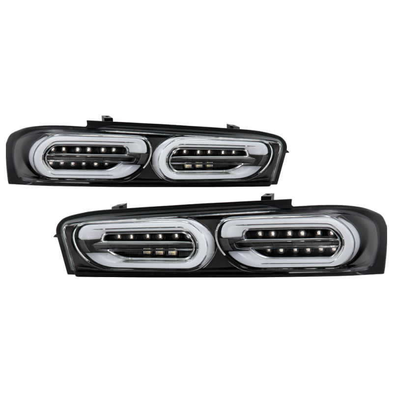 Spyder Chevy Camaro 16-18 (Do Not Fit Halogen Model) LED Tail Lights Black ALT-YD-CCAM16LED-SEQ-BK 5087232