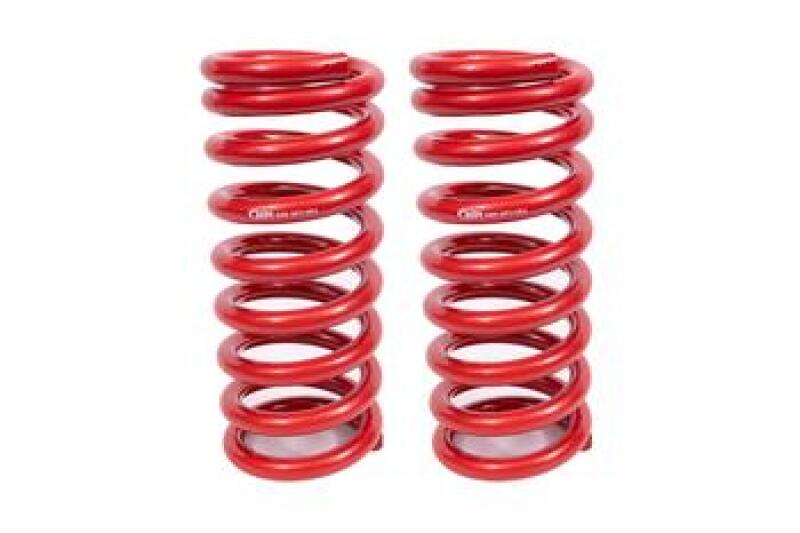 BMR Suspension BMR 67-69 Chevrolet Camaro / Pontiac Firebird 3in Drop Small Block Front Lowering Springs - Red SP314