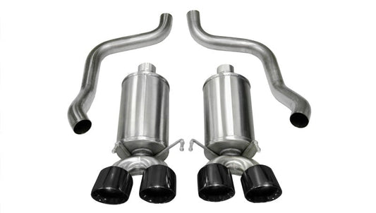 FR SPORT Corsa Performance 05-08 Chevrolet Corvette C6 6.0L V8 Black Xtreme Axle-Back Exhaust