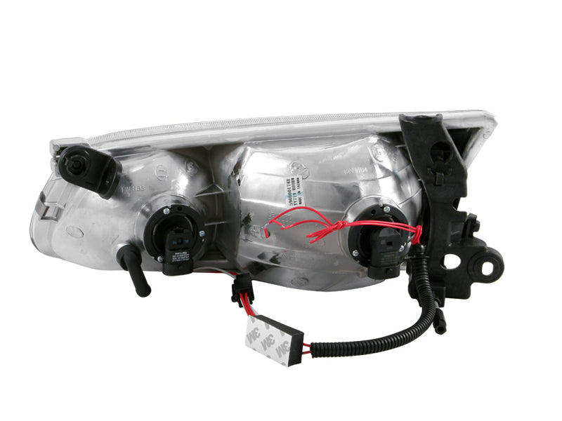 Anzo 2000-2001 Toyota Camry Crystal Headlights w/ Halo Black