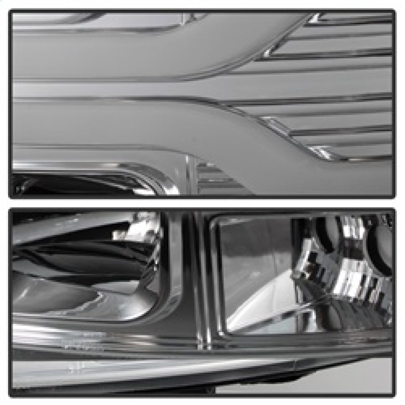 Spyder Chevy Silverado 1500 07-13 Version 3 Projector Headlights - Chrome PRO-YD-CS07V3-LBDRL-C 5083616