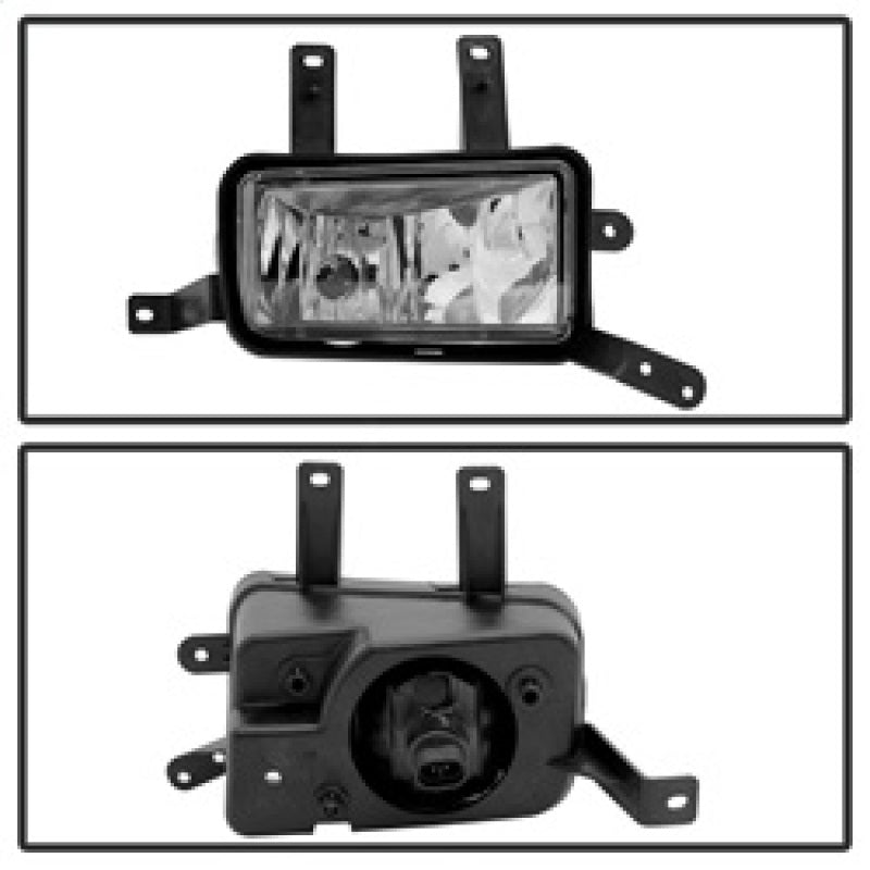 FR SPORT Spyder Chevy Suburban Tahoe 2015-17 OEM Fog Lights W/Chrm trim Cover and Switch Clear...