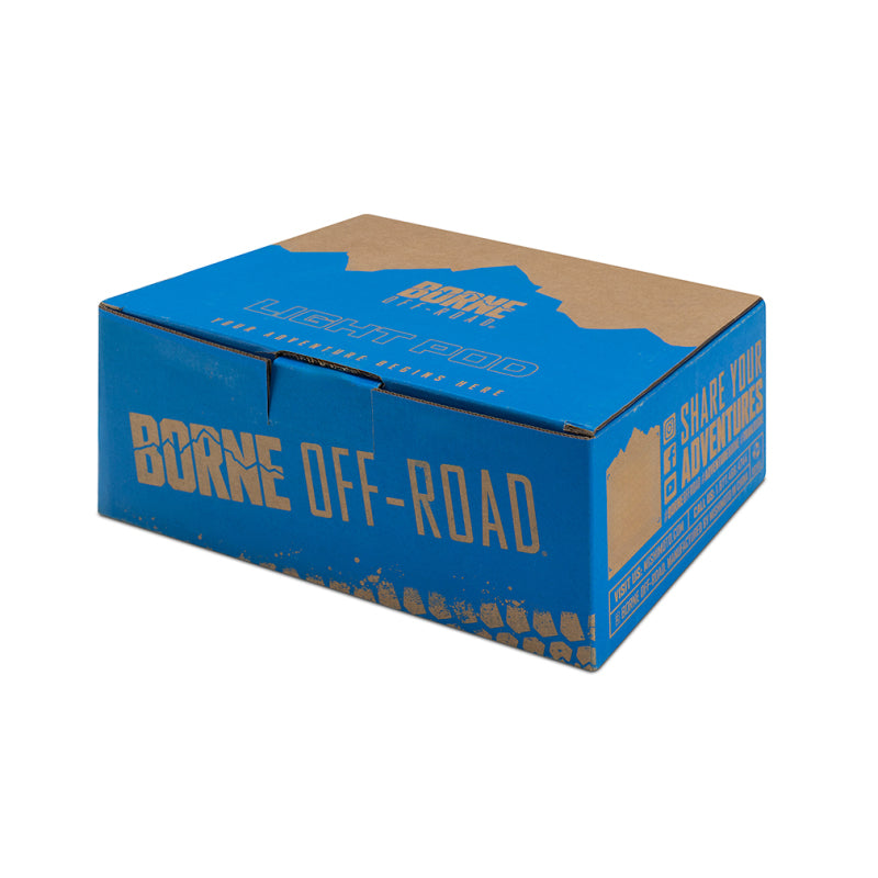 Borne Off-Road 21+ Bronco Light Pods 2pc Ditch 3x3 Spot BNLT-BR-21-DT2S