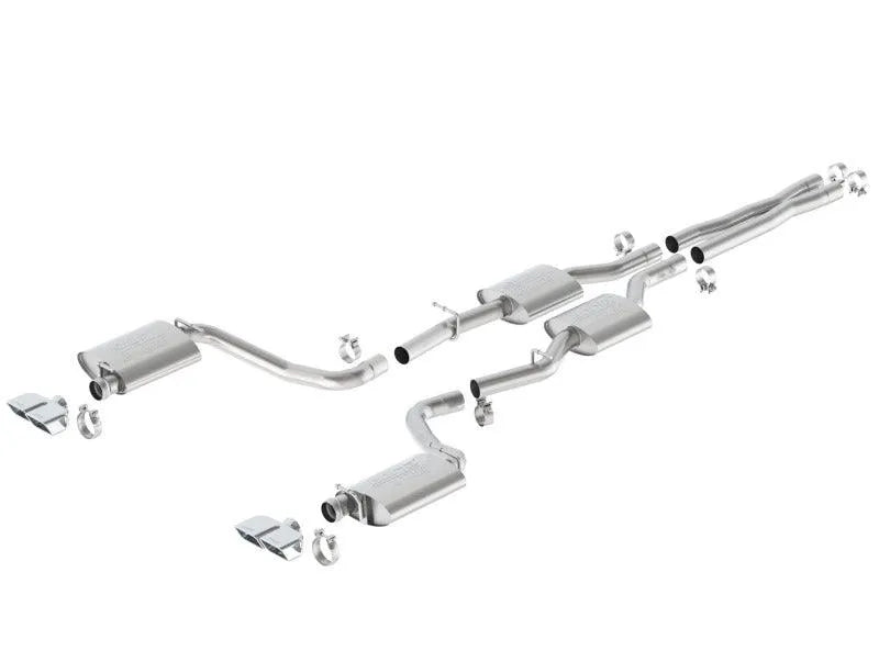 797 Performance, LLC Borla 15-16 Dodge Challenger R/T 5.7L Dual Rectangle Angle Cut Dual Split...