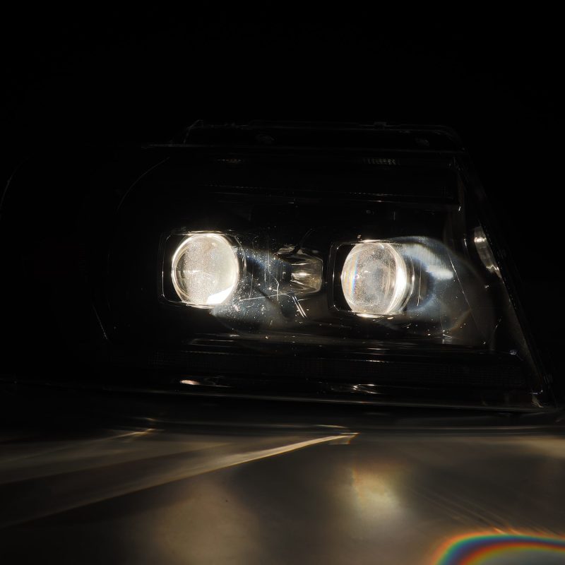 AlphaRex 04-08 Ford F150 PRO-Series Projector Headlights Chrome w/ Sequential Signal and DRL 880136 *Discontinued