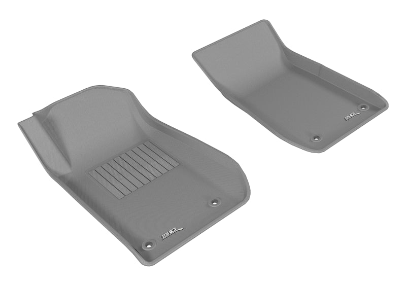 3D MAXpider 2014-2017 Chevrolet SS Kagu 1st Row Floormat - Gray L1CH06411501