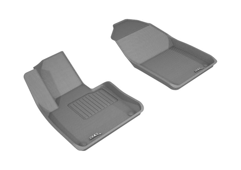 3D MAXpider 2018-2020 Volvo XC60 Kagu 1st Row Floormat - Gray L1VV02511501