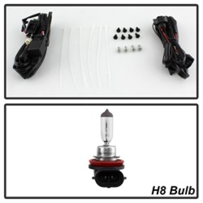 Spyder 17-18 Nissan Rogue (Will Not Fit Sport Models) OEM Fog Lights w/Switch - Clear (FL-NR2017-C) 5084927