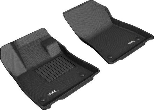 FR SPORT 3D MAXpider 2019-2020 Infiniti QX50 Kagu 1st Row Floormat - Black L1IN03111509