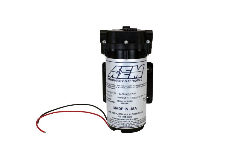 FR SPORT AEM Electronics Water/Methanol Injection 200psi Recirculation Pump - View 2