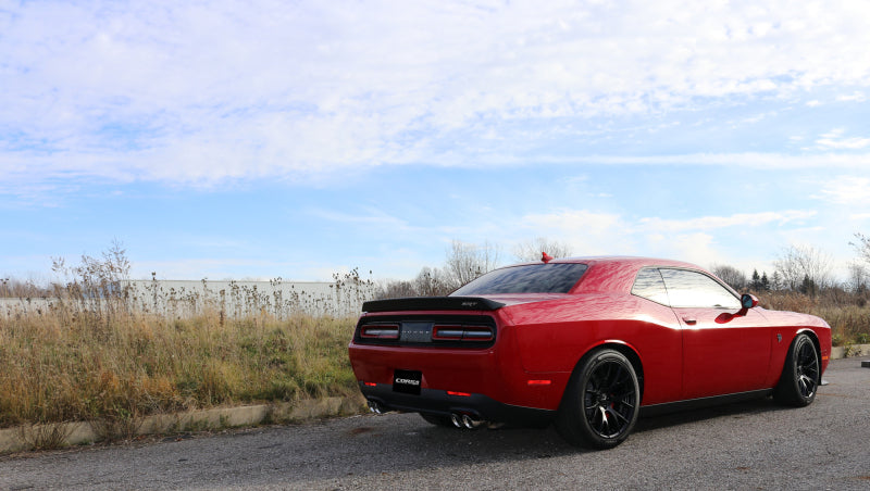 Corsa Performance 15-17 Dodge Challenger Hellcat Dual Rear Exit Sport Exhaust w/ 3.5in