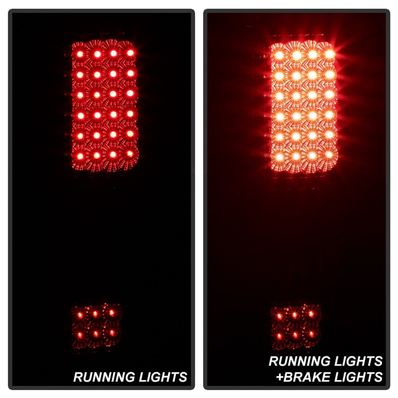 FR SPORT SPYDER Xtune Ford F150 Styleside 04-08 (Not Fit Heritage & SVT) LED Tail Lights Smoke...