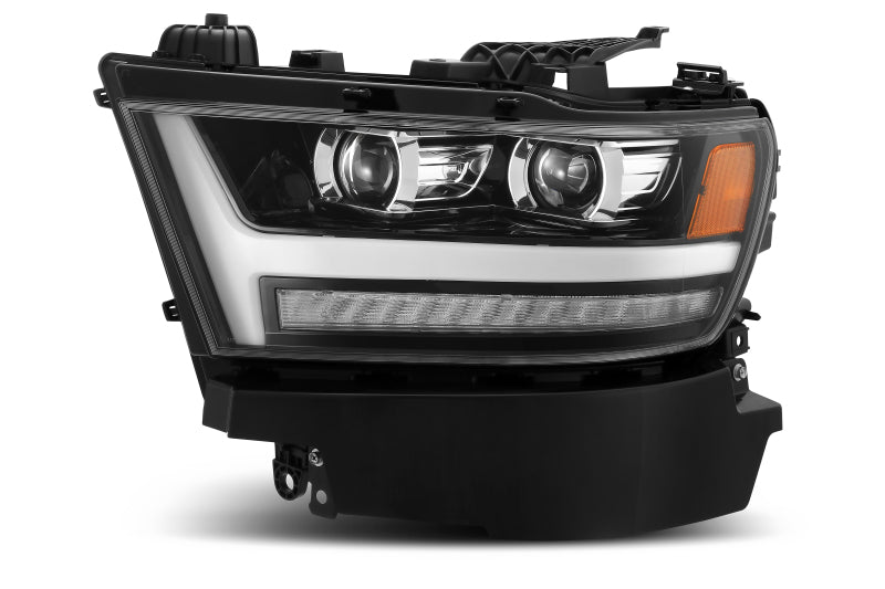 FR SPORT AlphaRex 19-20 Ram 1500HD PRO-Series Proj Headlights Plnk Style Jet Blk w/Activ...