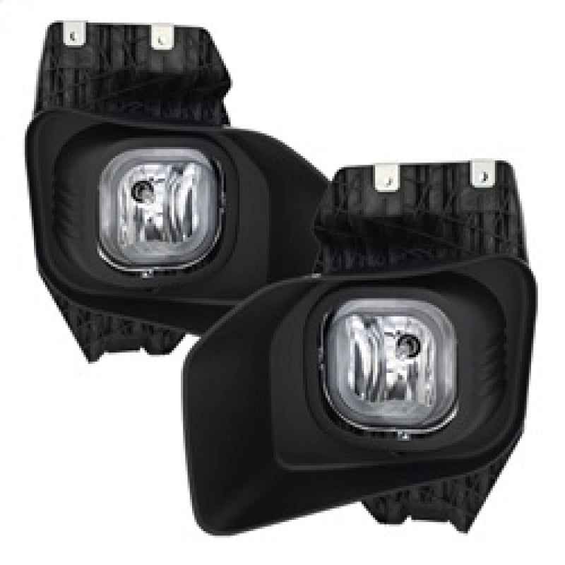 FR SPORT Spyder Ford F250 F350 F450 F550 XLT 2011-2016 OEM Style Fog Lights W/Switch- Clear...