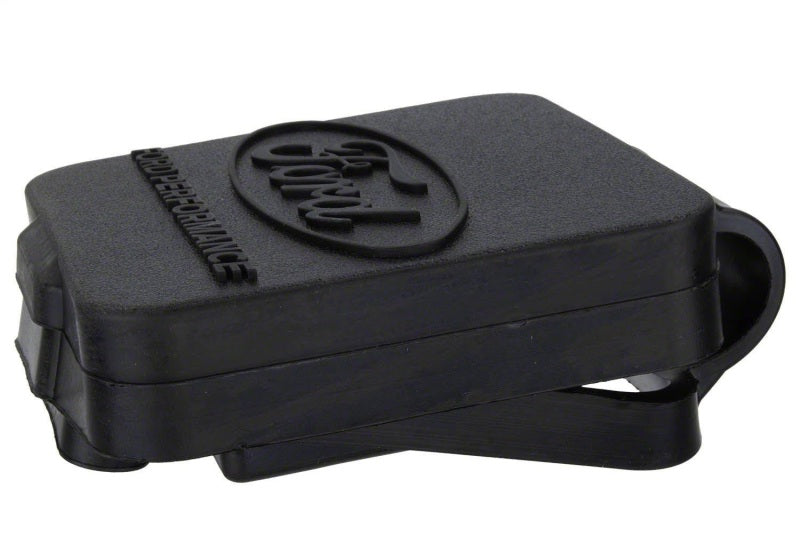 Ford Racing Rubber 2in Hitch Receiver Cover w/Ford Oval/Ford Performance Logo M-1840-FP
